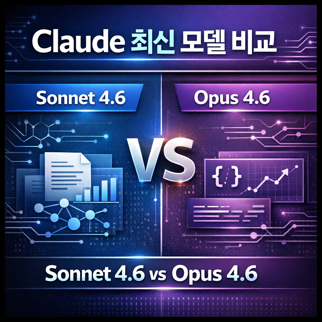 Claude 최신 모델 가이드: Sonnet 4.6과 Opus 4.6의 차이