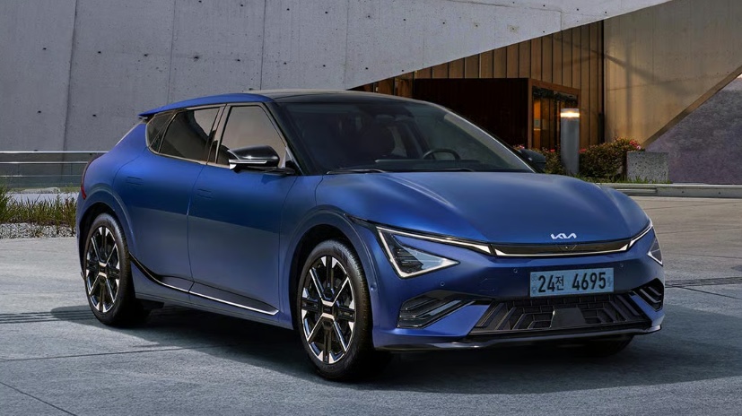 2026 EV6 GT-line 요트 매트 블루 외장 컬러