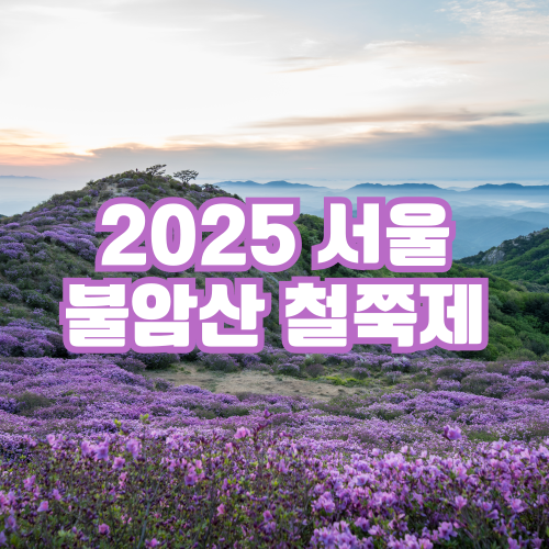 2025 서울 봄 축제 불암산 철쭉제