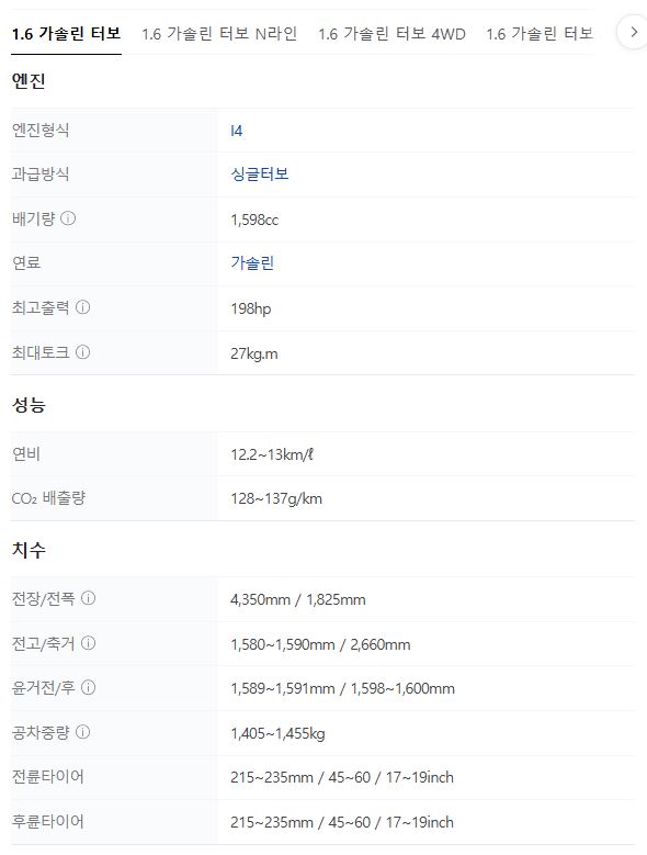 2025 코나