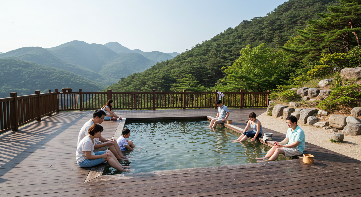온천 사진