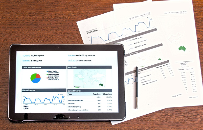 리스크 관리하는 사진