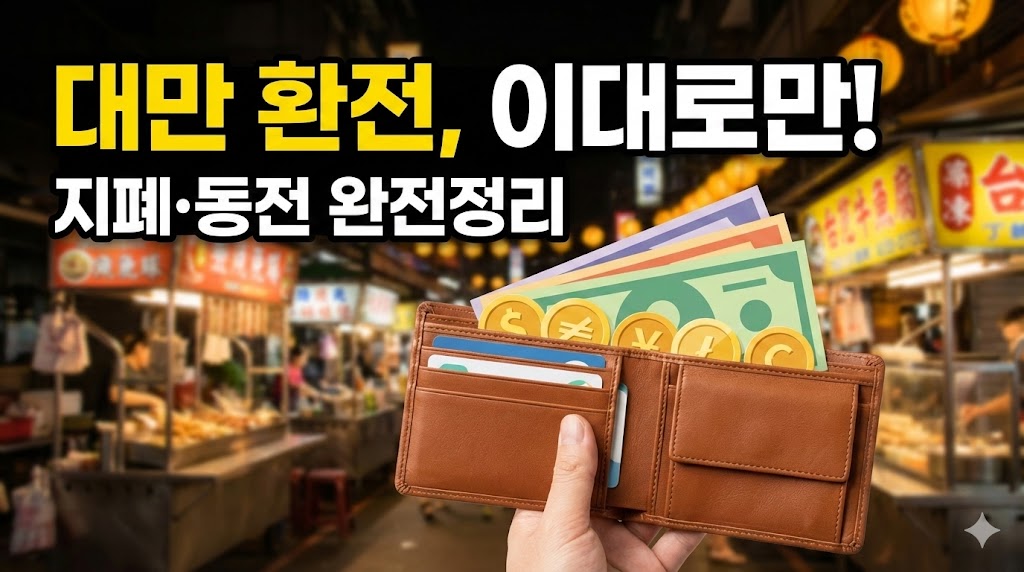 💵 2026년 최신 업데이트 대만 여행 환전 지폐 완전 정복 가이드