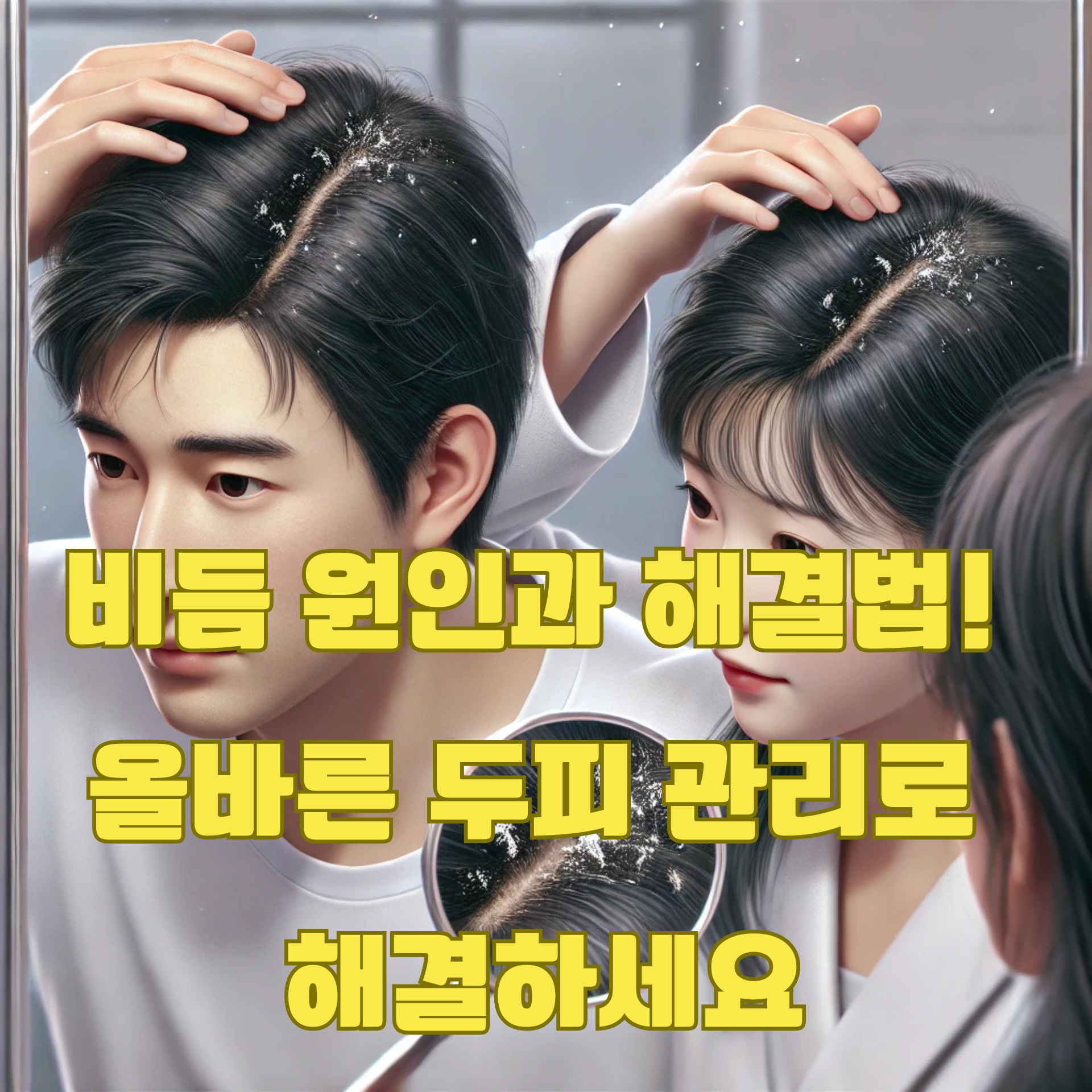비듬 원인과 해결 방법: 건강한 두피를 위한 가이드