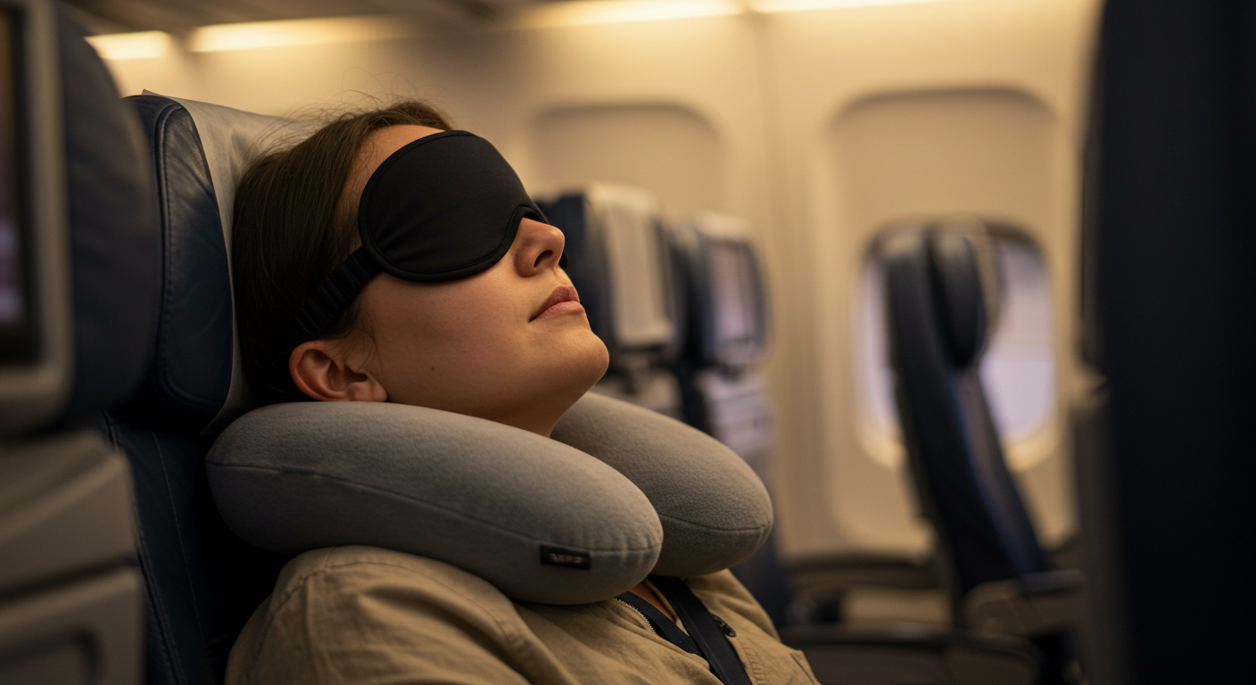 기내에서 유용한 비행 필수품