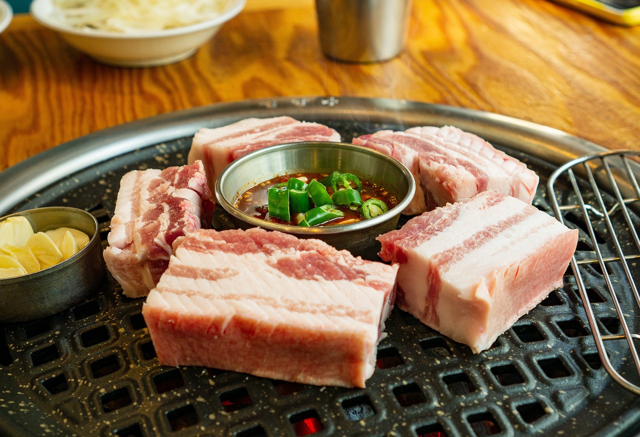 삼겹살 구이
