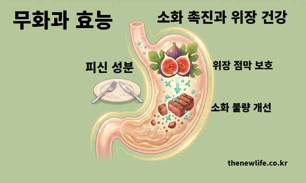 무화과 효능 소화 촉진 위장 건강