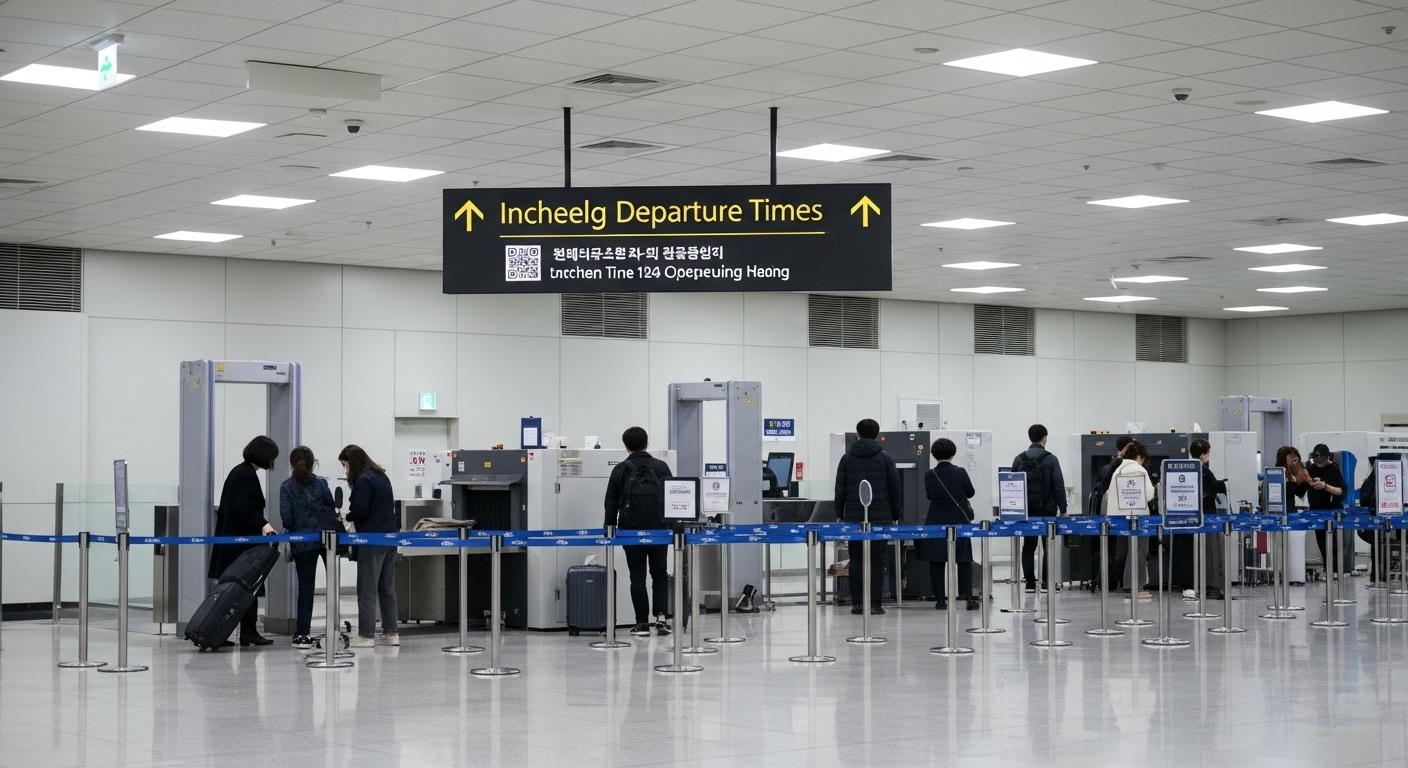 인천공항 출국심사 시간