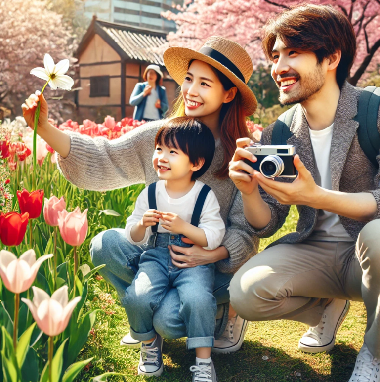 아이와 함께하는 봄 해외여행