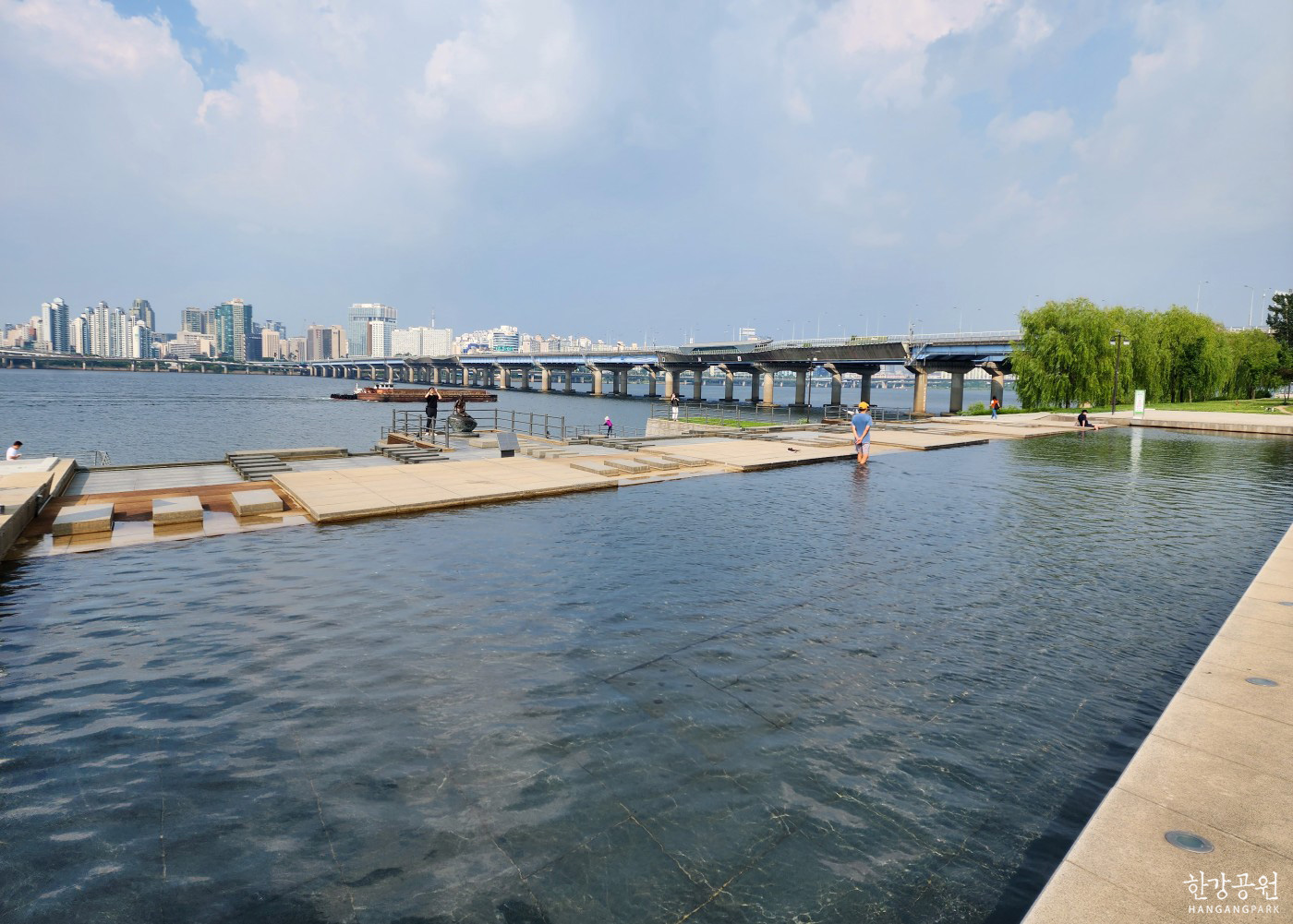 한강수영장사진