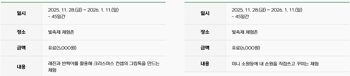 2025 함평 겨울빛축제