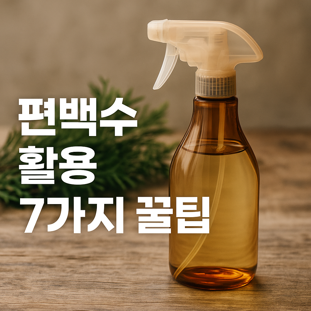 편백수 활용 7가지 꿀팁