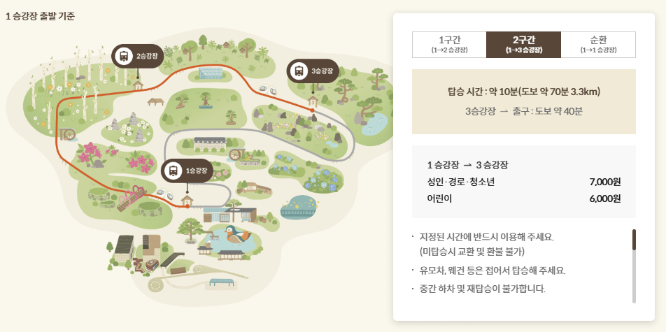 화담숲 추천코스 및 프로그램 예약