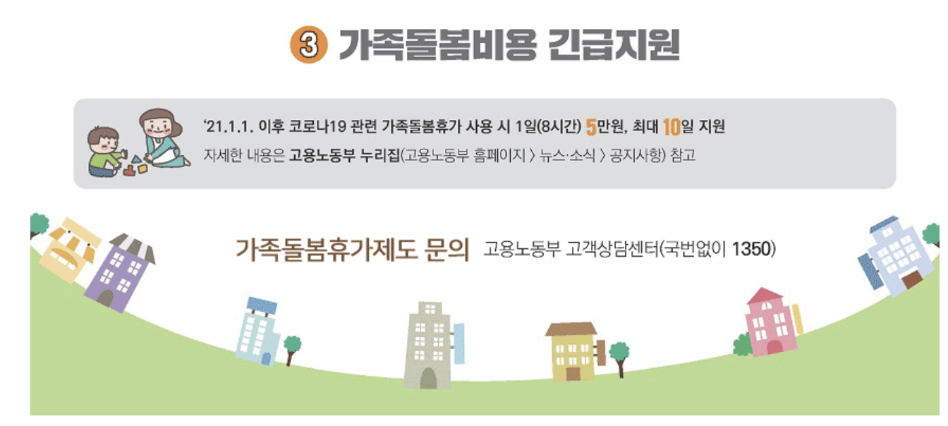 가족돌봄휴가 제도