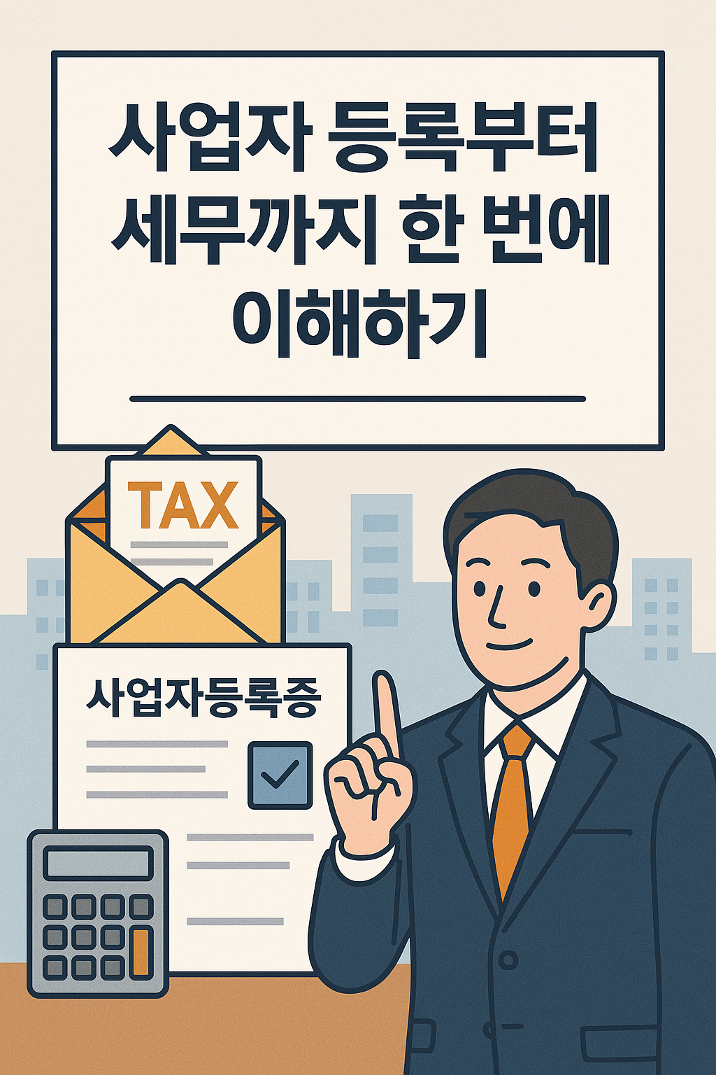 사업자 등록부터 세무까지 한 번에 이해하기에 관한 이미지