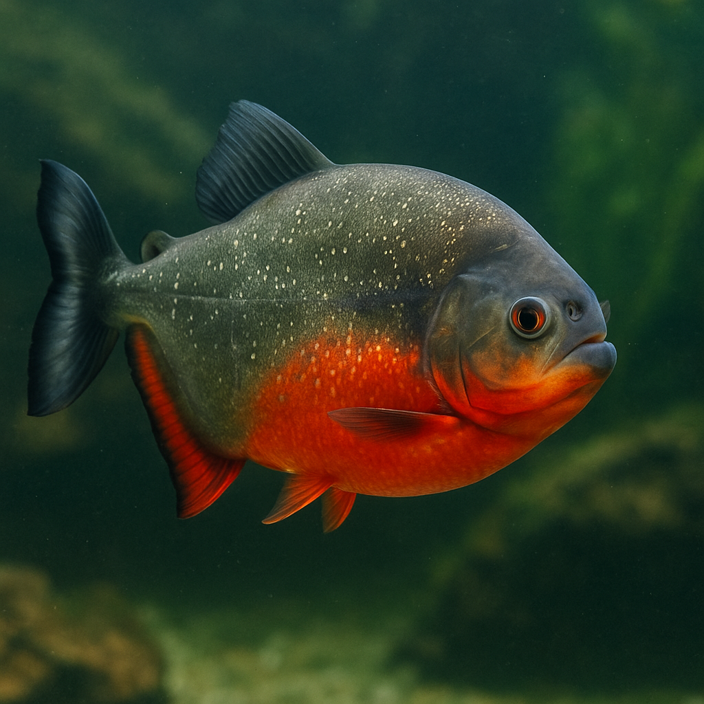 레드벨리파쿠 물고기