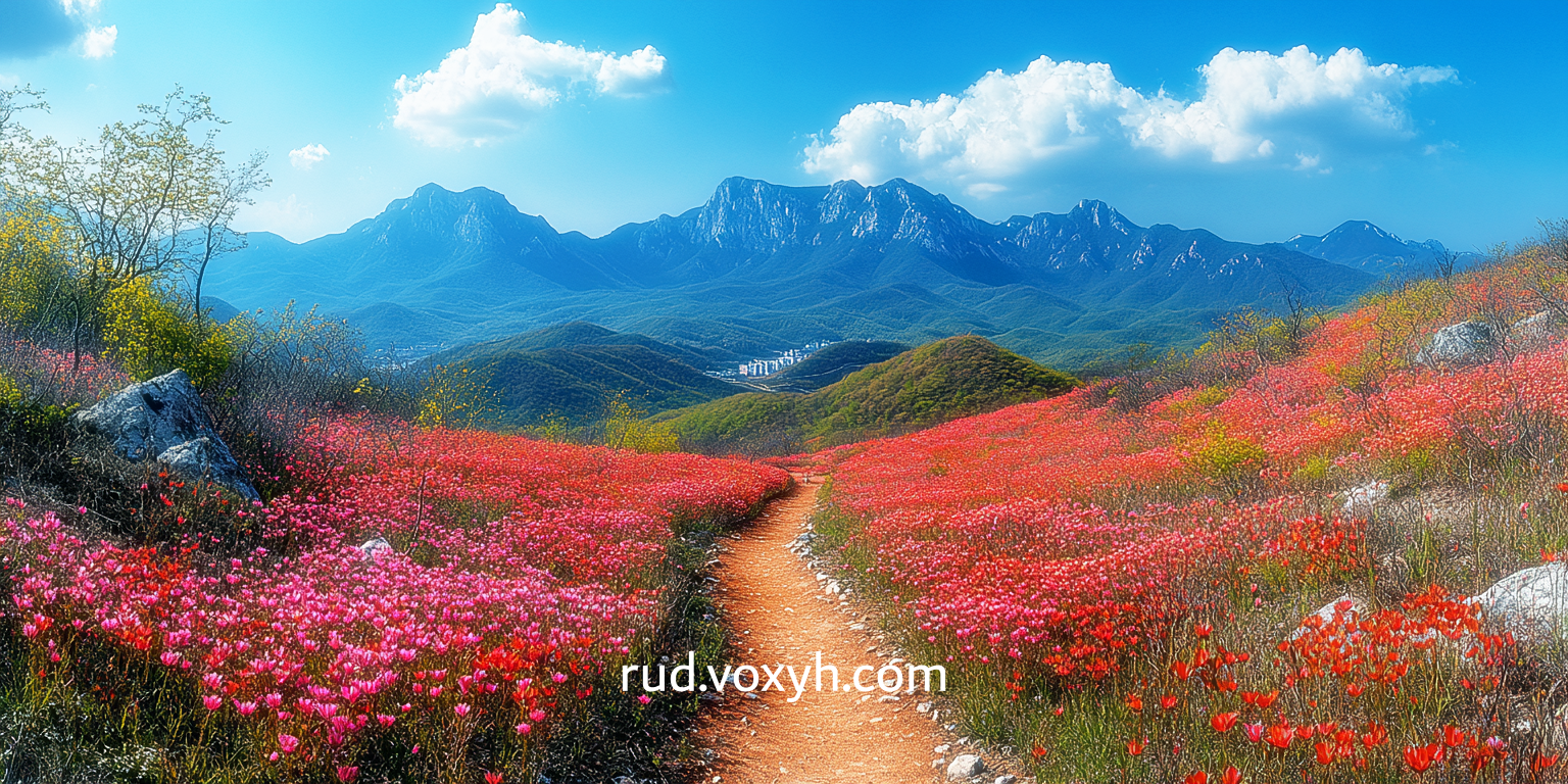 마니산의 사계절