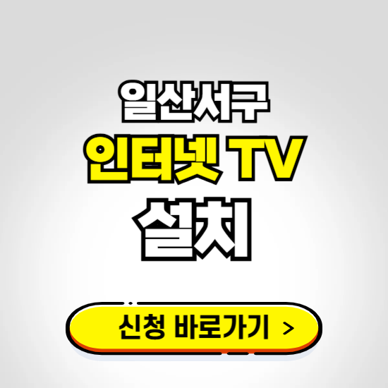 일산서구 초고속 인터넷 가입하는 곳 ❘ 당일설치 가능한 곳 온라인 개통신청하기