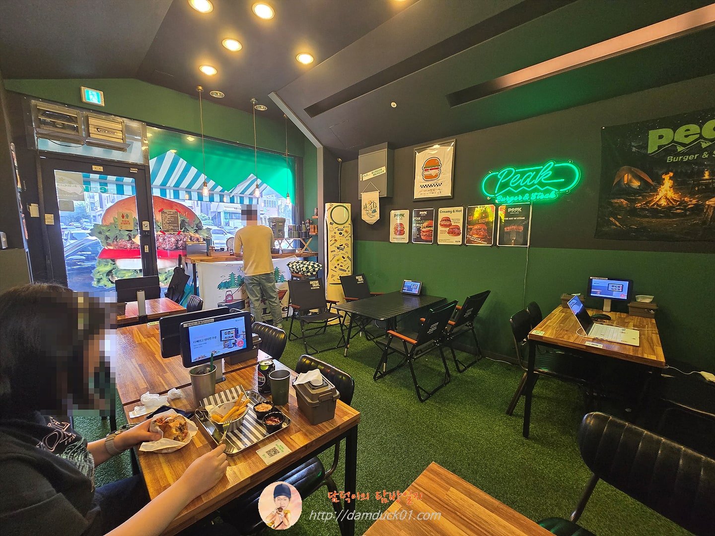 피크버거&amp;스테이크 판교점