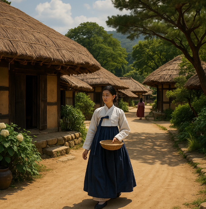 한국민속촌 여행 풍경 모습