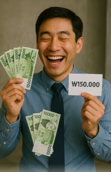 15만원을 아낀 남자