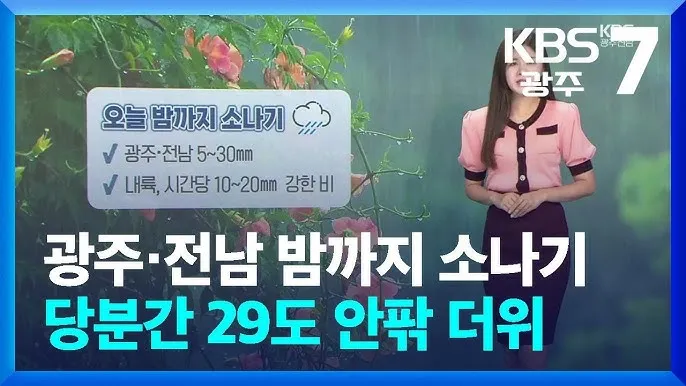 광주 소나기 가능성 비 올 때 운전 속도와 시야 확보_2
