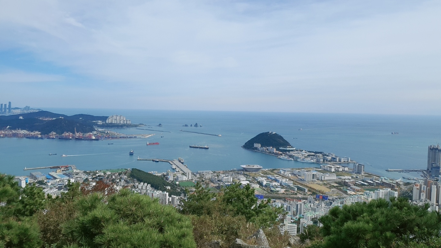영도 봉래산 뷰