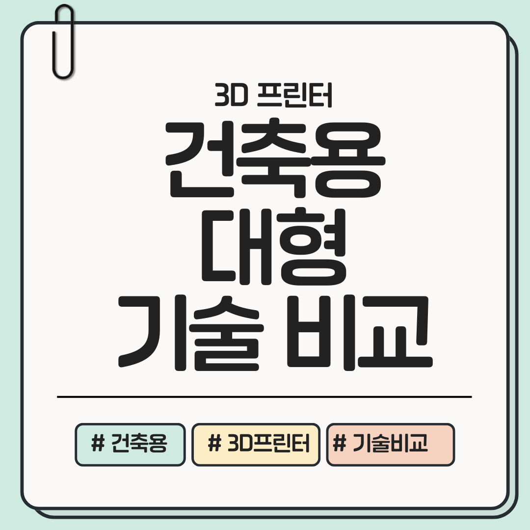 [놓치면 손해!] 건축용 대형 3D 프린터 기술 비교 ❘ 콘크리트 적층&middot;로봇암&middot;샌드바인더&middot;현장 적용