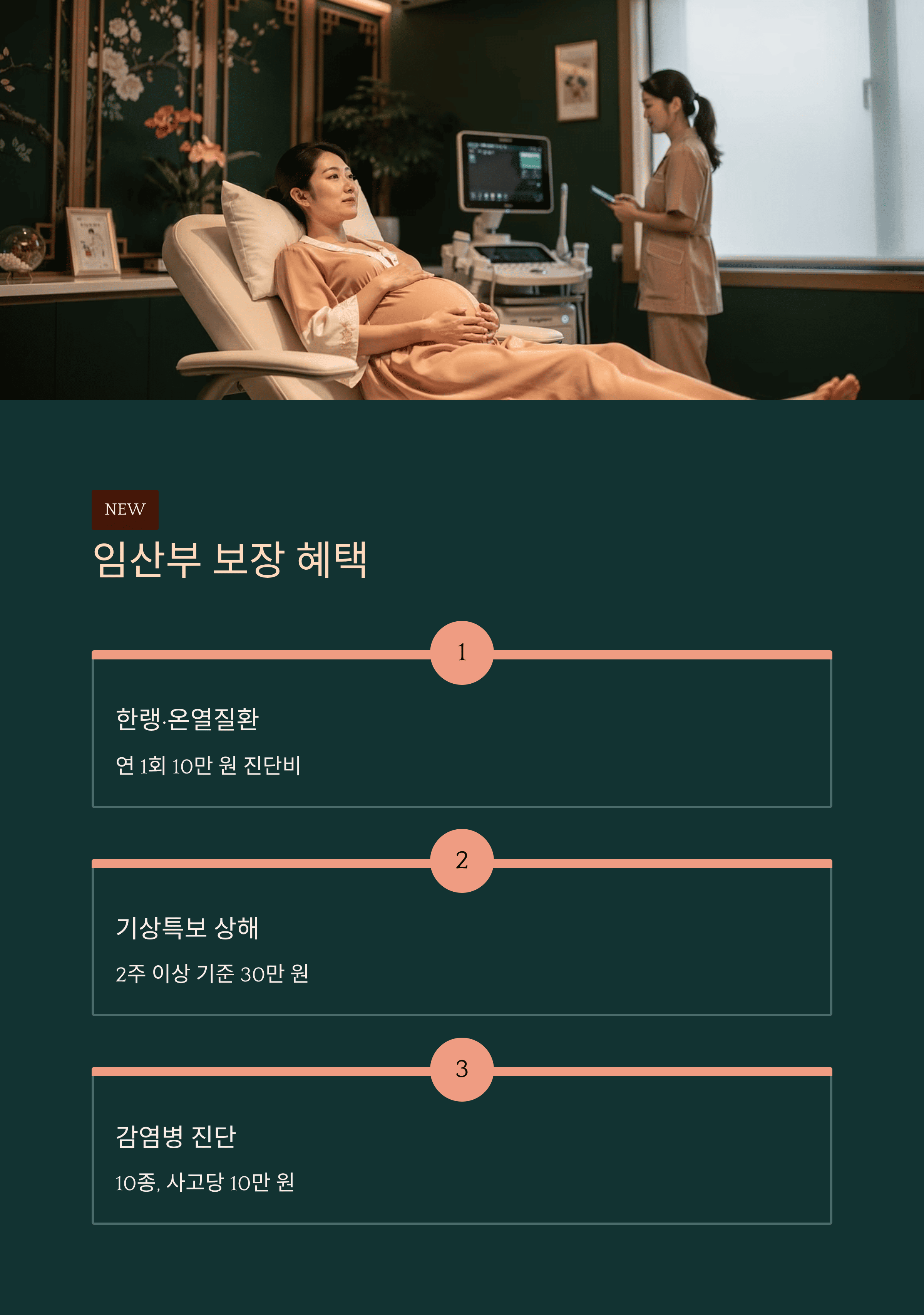 임산부 보장 혜택