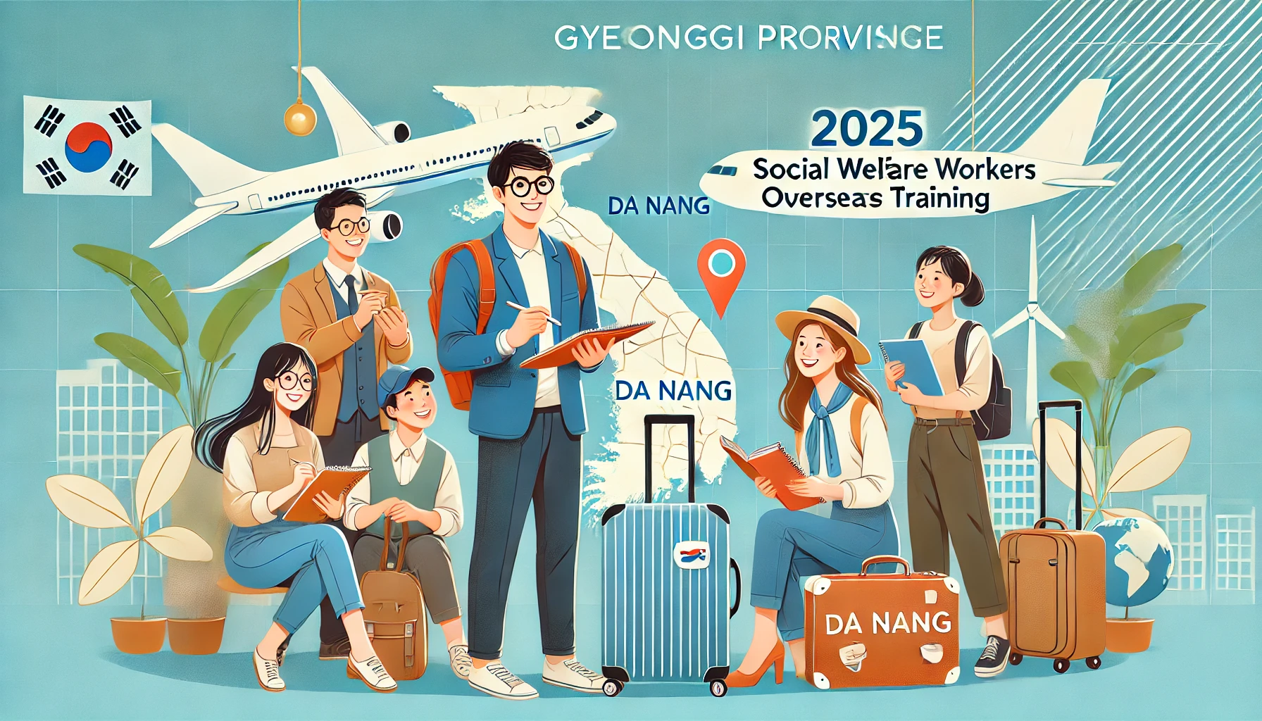 해외연수 준비 모습