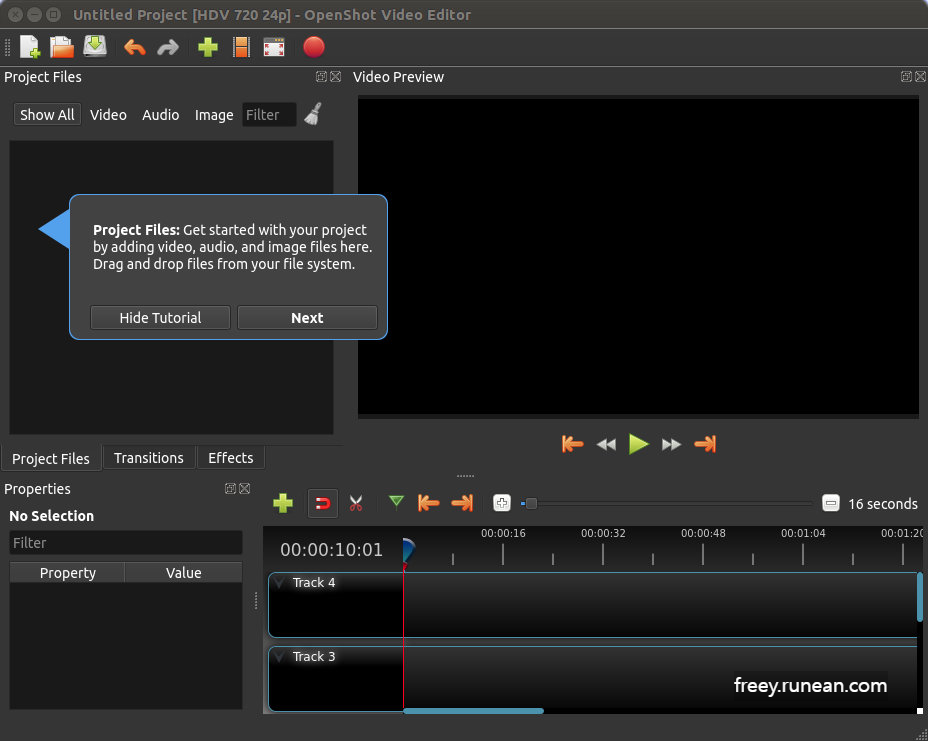 오픈샷(OpenShot) 다운로드