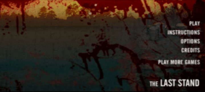 좀비쉘-더-라스트-스탠드-플래시게임-메인-화면