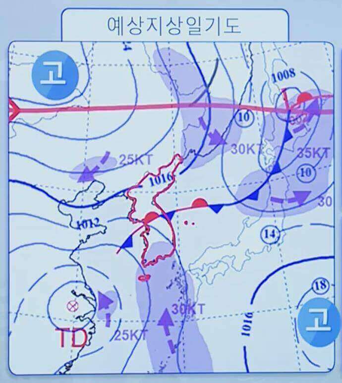 기압계 전망