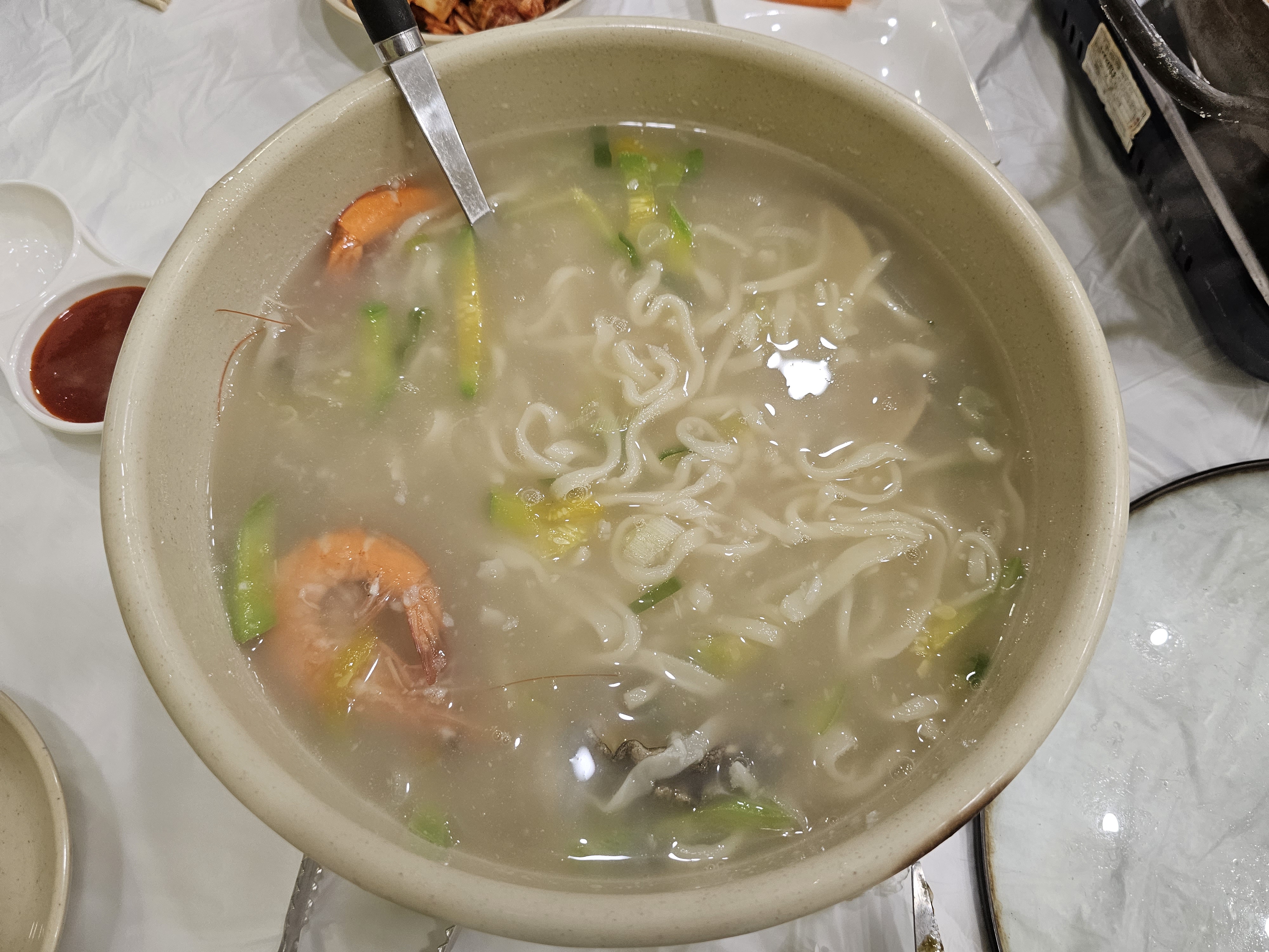 경기도_김포시_대곶면_인천수산_대하양식장_칼국수