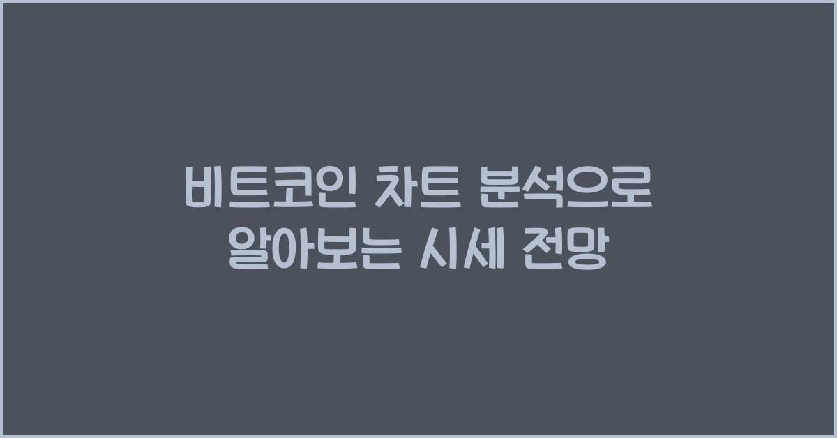 비트코인 차트 분석
