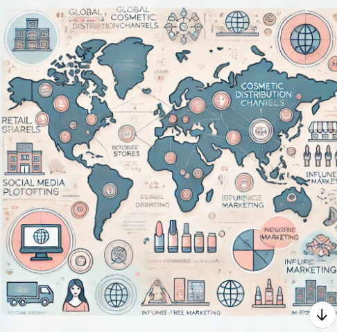 국가별 화장품 유통 채널 및 마케팅 전략 분석