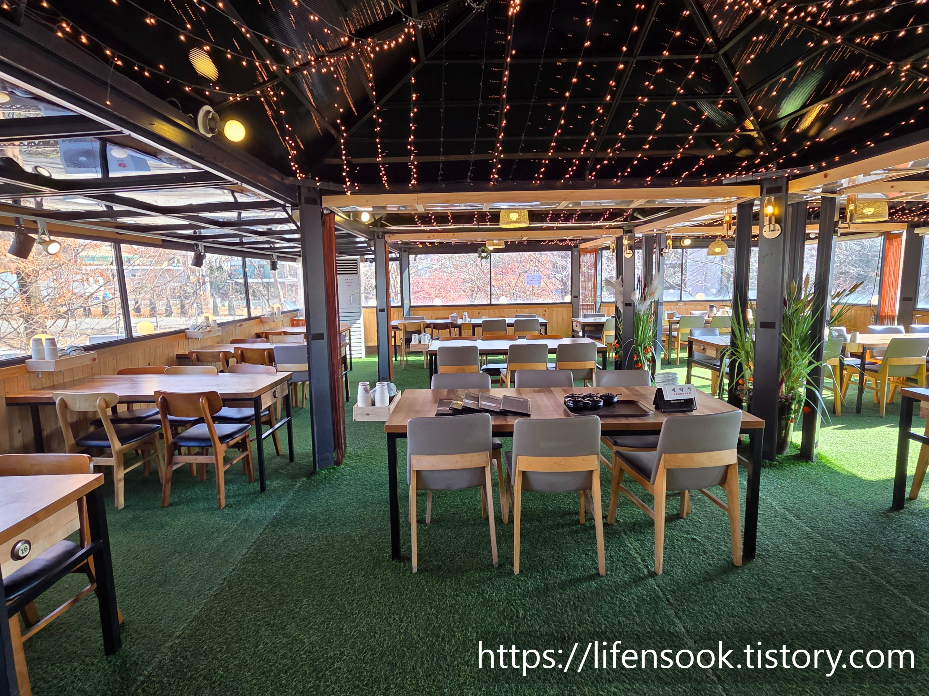 소풍 곤드레밥 2층 내부 2