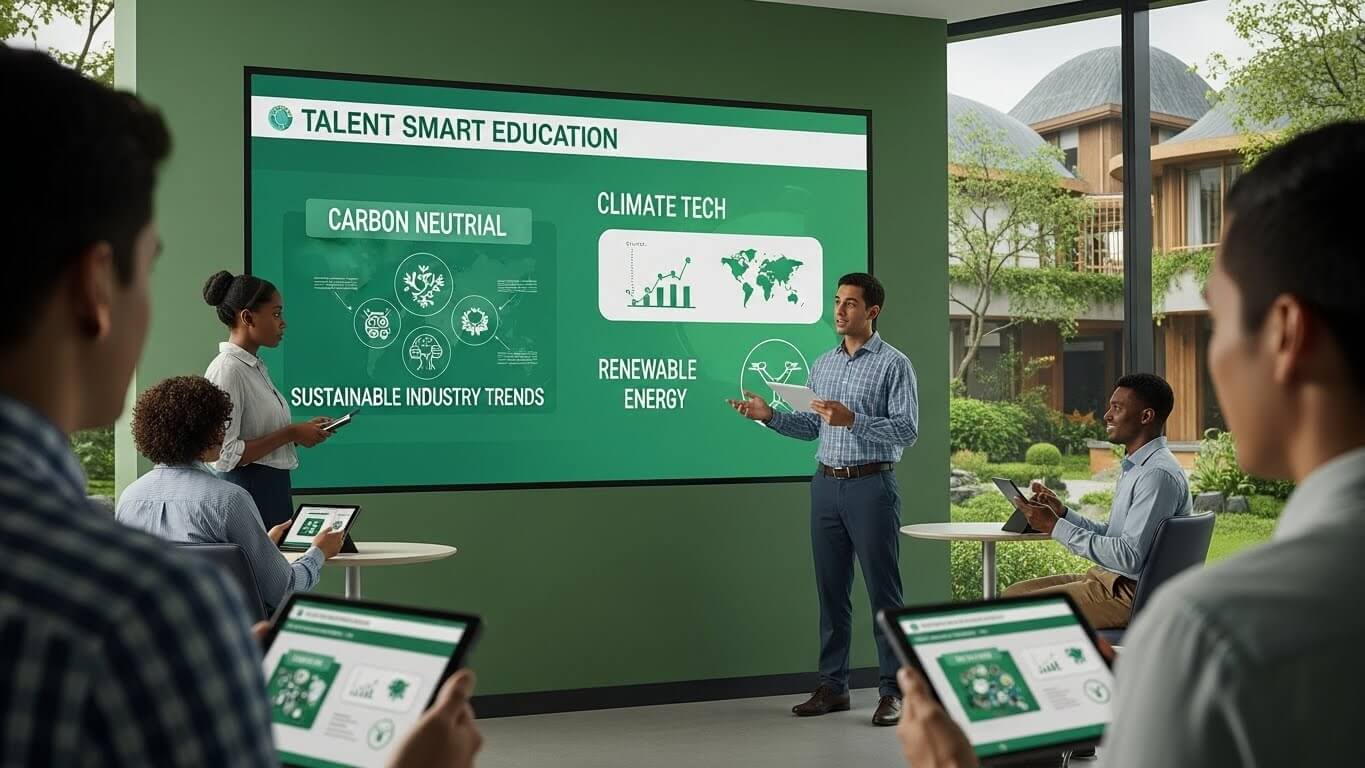 기후 위기로 재편되는 교육·훈련·인재 개발 직무 변화 관련 사진