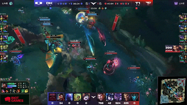 3경기 승부를 가르는 한타싸움