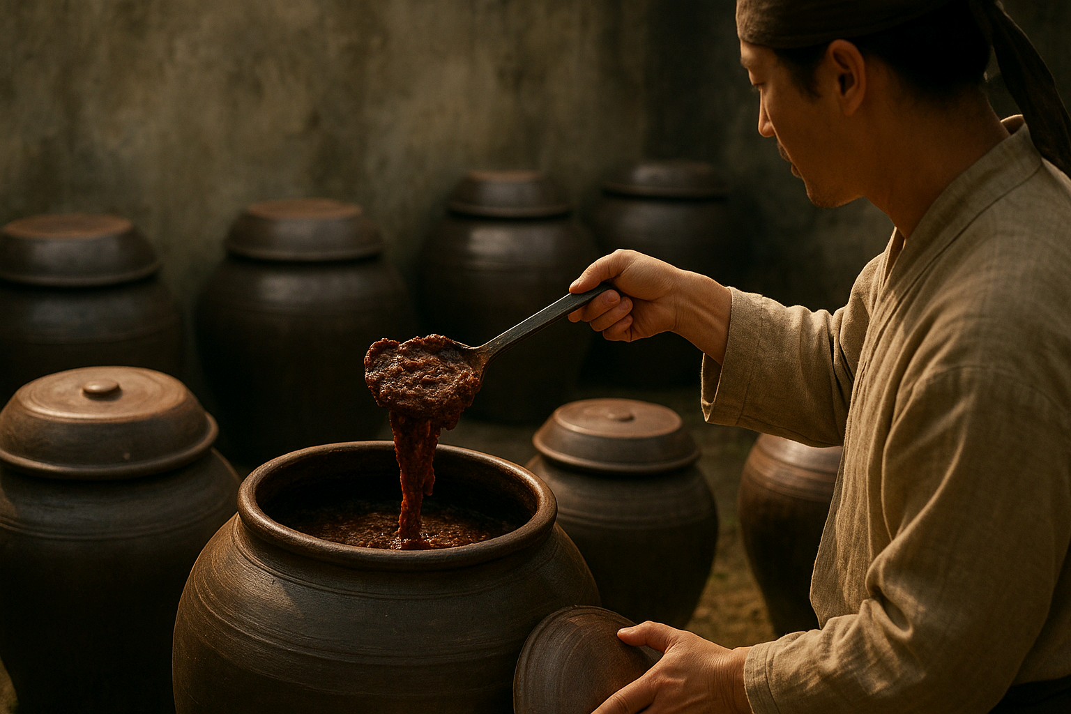 [전통 저장과 발효] 전통 장류 숙성과 풍미의 화학적 관계