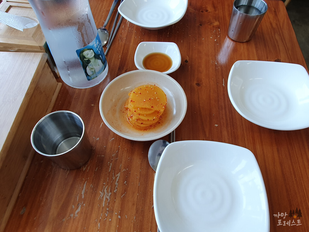 시골여행 밑반찬