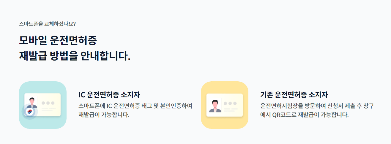 모바일 운전면허증