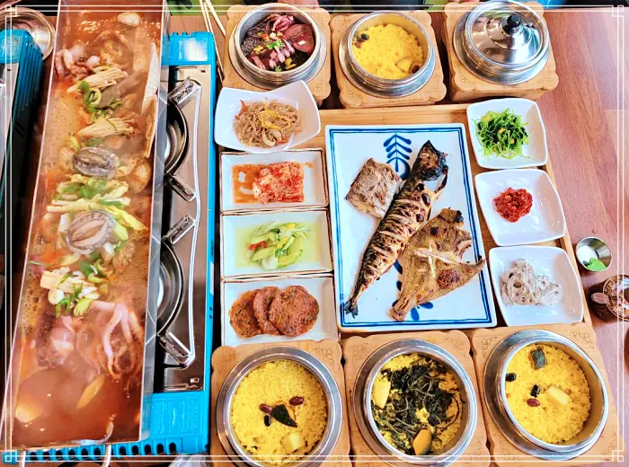 토밥 좋아 토요일은 밥이좋아 강릉&#44; 세인트존스 호텔 5가지 화덕 생선구이&#44; 오징어 먹물 솥밥 맛집
