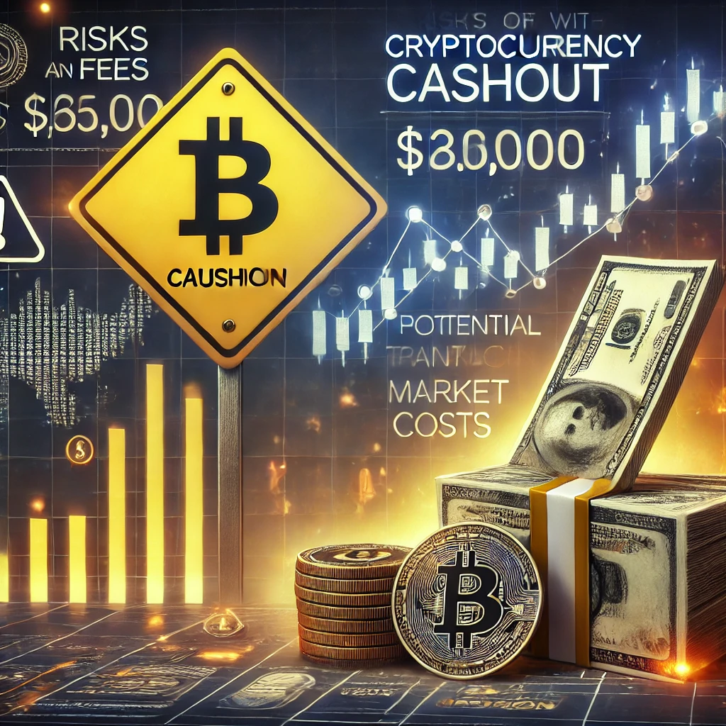 가상 화폐 현금화의 리스크 및 수수료 경고
