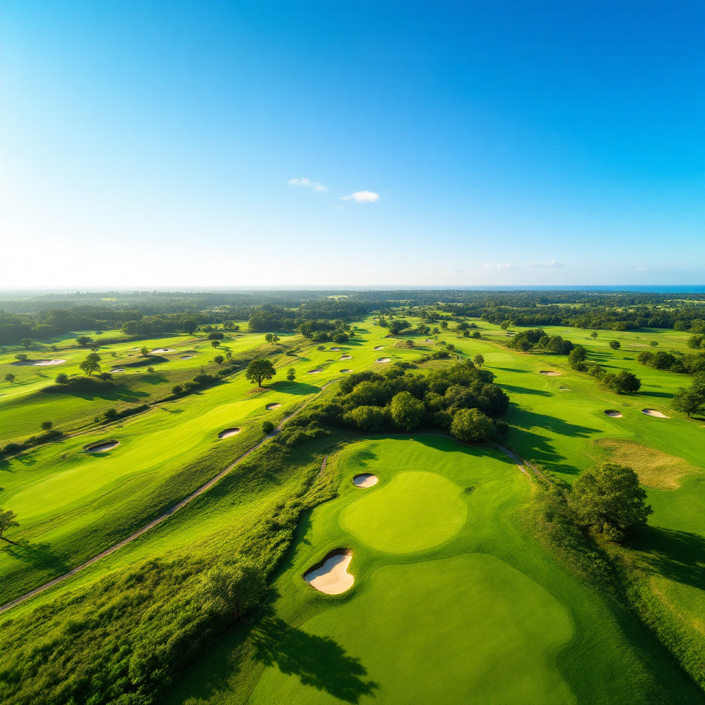 골프장 전경사진