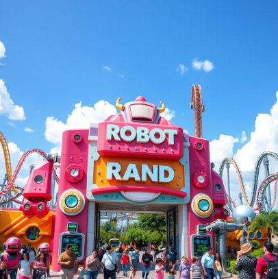 경남창원 로봇랜드 그림