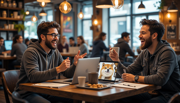 도지코인 개발 일화 가상의 사진