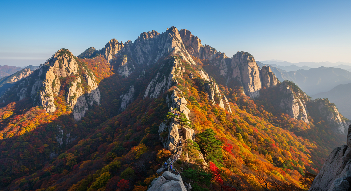 설악산 대청봉 풍경