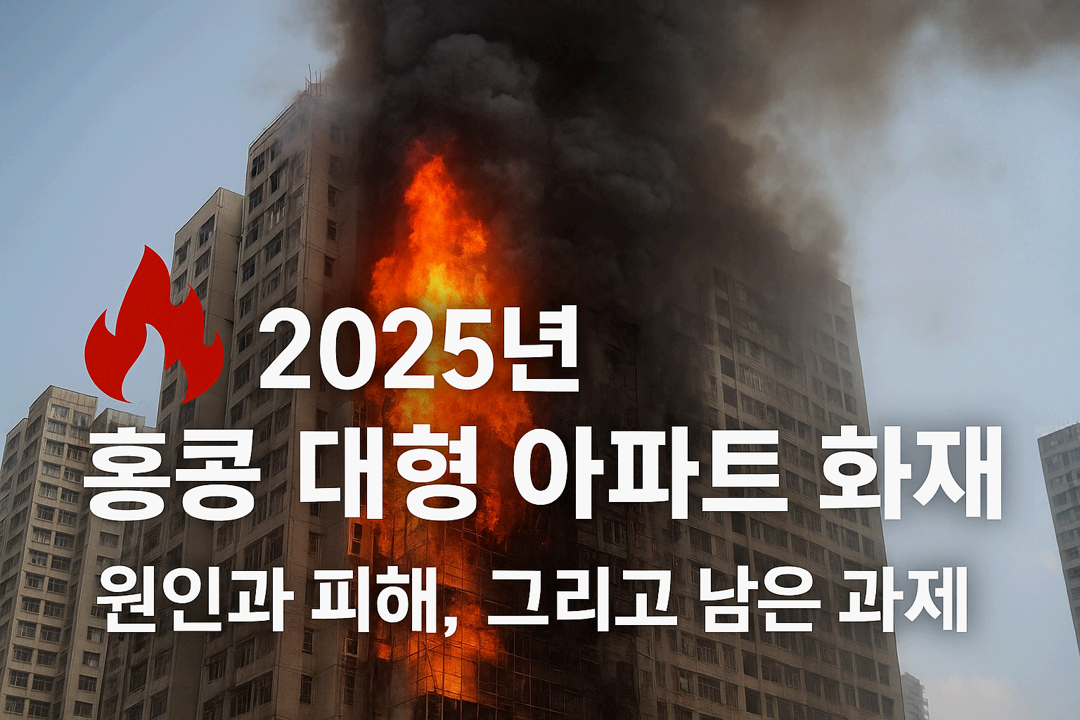 홍콩 대형 아파트 화재&mdash; 원인, 피해, 그리고 남은 과제