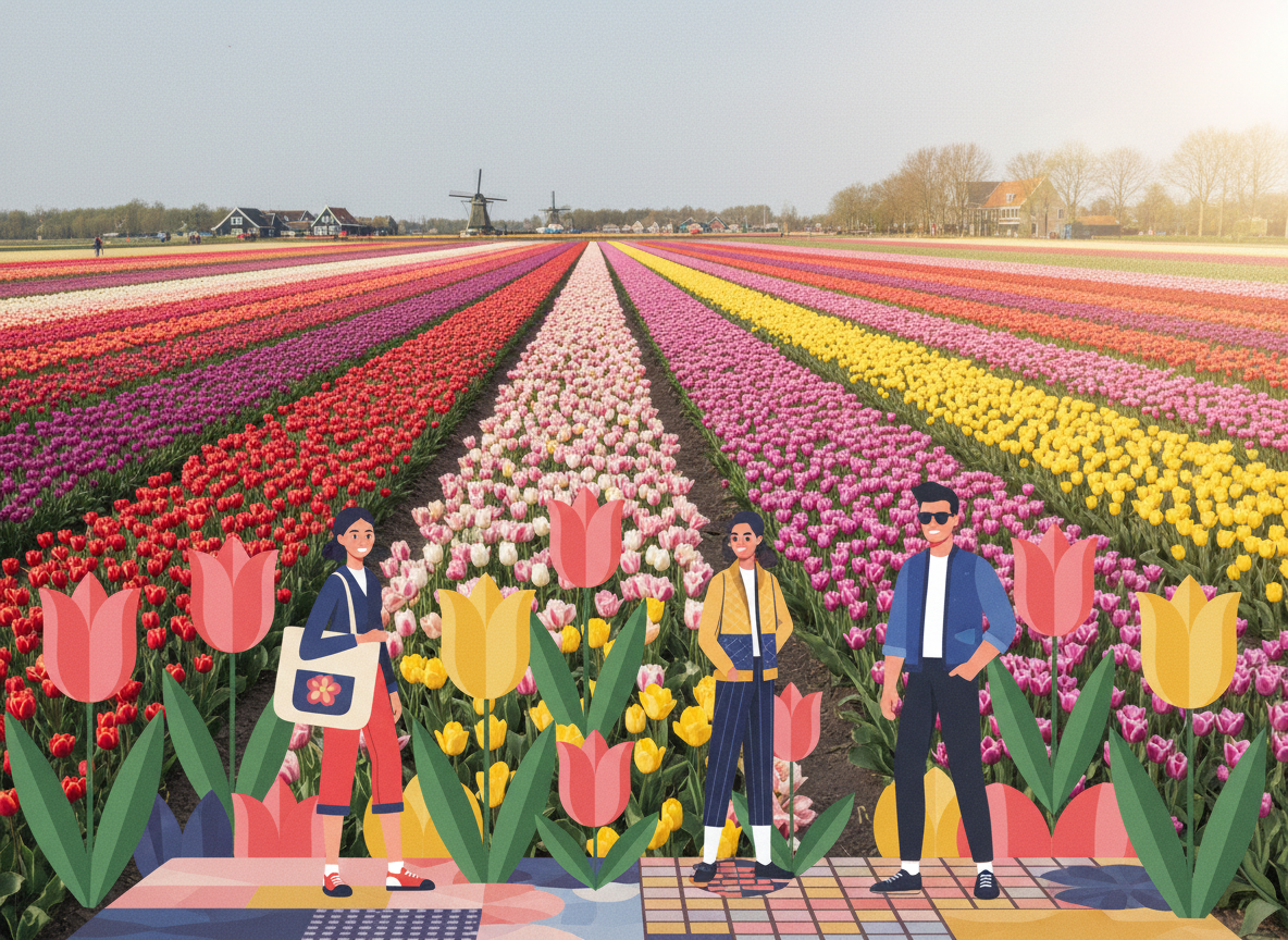 네덜란드 튤립 축제 큐켄호프 예약